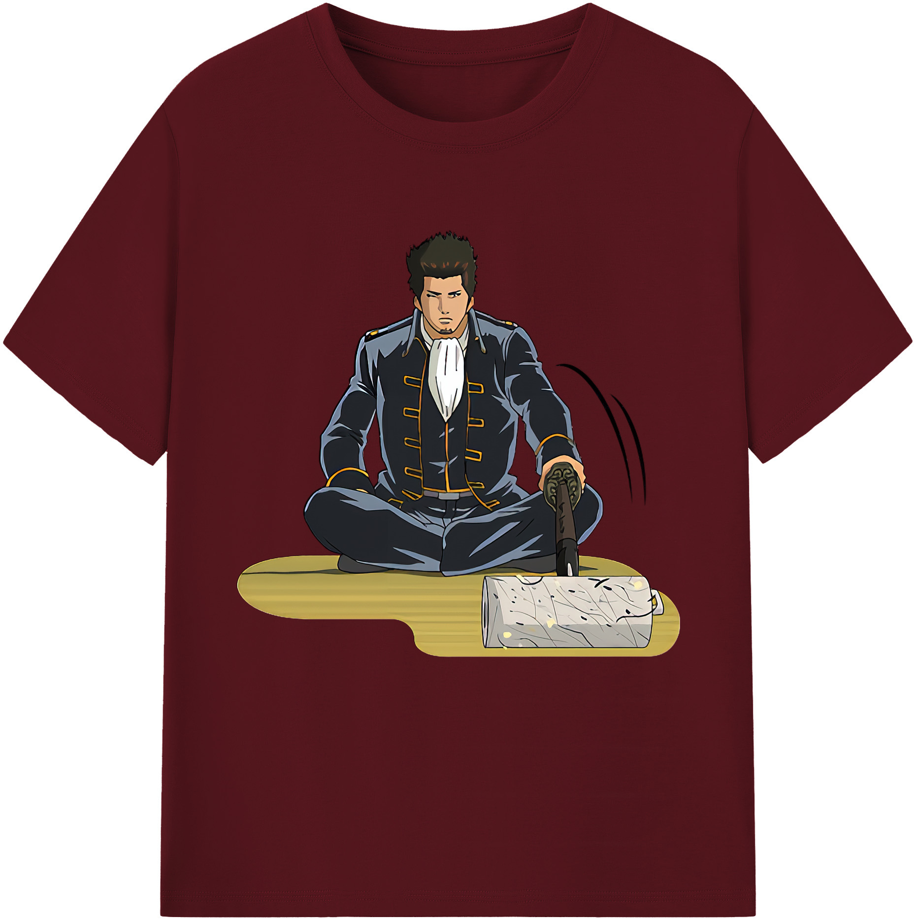 （画像用） ぎんたま 坂田銀時（さかたぎんとき） 神楽 志村新八（しむら しんぱち） GINTAMA Sakata Gintoki Kagura Shimura Shinpachi 綿100％半袖Tシャツ（フロントプリント）